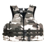 Kit 2 Coletes Salva Vidas Camuflado Cinza - Lançamento
