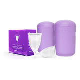 Kit 2 Coletores Menstruais Inciclo + 2 Cápsulas