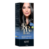 Kit 2 Coloração Keraton Banho De Brilho Preto