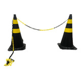 Kit 2 Cone Sinalização 75cm Estacionamento