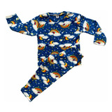 Kit 2 Conj Pijama Adulto + 1  Conj Infantil Soft Quentinho