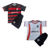 Kit 2 Conjunto Infantil Do Flamengo