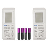 Kit 2 Controle Ar Condicionado Para Electrolux Ecoturbo