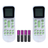 Kit 2 Controle Ar Condicionado Para Elgin Inverter Ecopower Xbox 9202