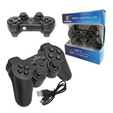 Kit 2 Controle Manete Joystick Sem Fio Playstation 3 Ps3