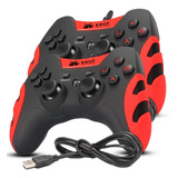 Kit 2 Controle Para Pc Ps3 Joystick Usb Gamer Manete Windows
