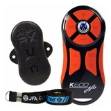 Kit 2 Controle Remot Longa Distancia Jfa K600 Preto Laranja