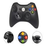 Kit 2 Controles Para Xbox 360 Sem Fio Slim Preto