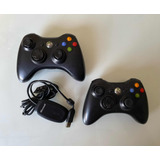 Kit 2 Controles Xbox 360 Sem