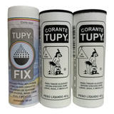 Kit 2 Corantes Preto Em Pó Tintura 45g + 1 Fixador Tupy Fix
