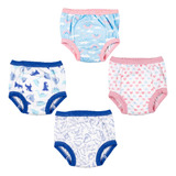 Kit 2 Cueca Ou 2 Calcinha Desfralde Treinamento Impermeável