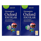 Kit 2 Dicionários Oxford Escolar -