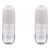 Kit 2 Esmaltes De Unhas Efeito Gel Essence Gel Nail Colour
