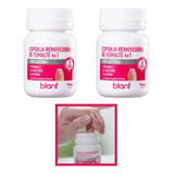 Kit 2 Esponja Removedora De Esmalte Sem Acetona Blant 4x1