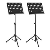 Kit 2 Estante Suporte Tripé Partitura Maestro Resistente 