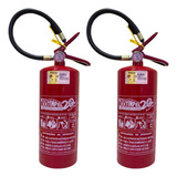 Kit 2 Extintores 4kg Abc+placa De Sinalização +suport *1054