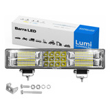 Kit 2 Farol De Barra Led 180w 9-60v Auxilar Offroad Caminhão