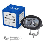 Kit 2 Farol De Milha Super Led 20w Auxilar 12v-60v Premium