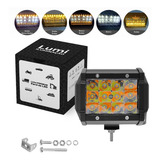 Kit 2 Farol De Milha Super Led 36w Auxilar 12v-60v Premium