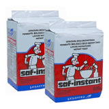 Kit 2 Fermento Biológico Seco Saf Instant Instantâneo 500gr