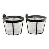 Kit 2 Filtro Cadence Pp Preto 5,5 Cm Para Cafeteiras Single