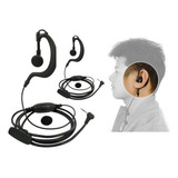 Kit 2 Fone Para Radio Comunicador Ptt Walk Talk Motorola P1