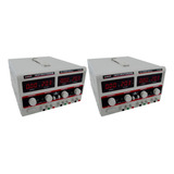 Kit 2 Fonte Alimentação Digital 2 Canais Fa-3050 Instrutherm