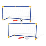 Kit 2 Golzinhos De Brinquedo Com Bola Desmontáveis Portáteis