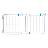 Kit 2 Grade Portão Proteção Segurança Cão 70 Á 115cm Pet