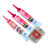 Kit 2 Graxas Para Pinça Freio + 1 Gx. Cobre + 1 Gx. Vedante