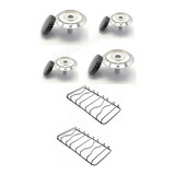 Kit 2 Grelhas + 4 Bocas 2g 2p P/ Fogão Continental Affetto
