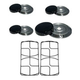 Kit 2 Grelhas E 4 Bocas Fogão Chef Electrolux 52sm 3 Pq + 1g