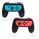 Kit 2 Hand Grip Suportes Para Joycons Nintendo Switch