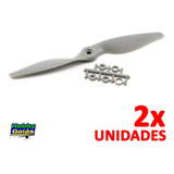 Kit 2 Hélice Apc 8x6 8x6e Gemfan P/ Motores 1300kv A 1500kv