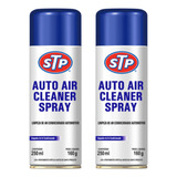 Kit 2 Higienizador De Ar Condicionado Auto Air Cleaner Stp