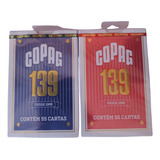 Kit 2 Jogo Baralho Profissional Copag 139 Original 54 Cartas