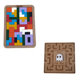 Kit 2 Jogos Educativos Tetris E