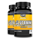 Kit 2 L-glutamina 100% Pura 120