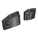 Kit 2 Lados Peça Dobradiça Reposição Fone Logitech G430 G930 Cor Preto