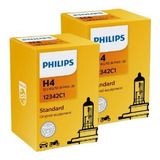 Kit 2 Lampada Automotiva 12v Mod. H4 60/55w Philips 12342