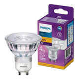 Kit 2 Lâmpadas Dicroica Led Philips Gu10 6w 525lm Bivolt