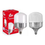 Kit 2 Lâmpadas Led 65w Bulbo E27 6500k Branco Frio - Kian Cor Da Luz Branco-frio 110v/220v
