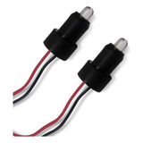 Kit 2 Leds Vermelhos P/ Manômetros Conta Giros Volt Cronomac