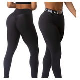 Kit 2 Legging 1 Levanta Bumbum E 1 Elástico Exposto