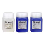 Kit 2 Limpa Prata Monzi Grande 125ml + 1 Limpa Ouro 125ml