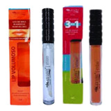 Kit 2 Lip Gloss Acido Hialuronico Aumenta Volume Cor 01