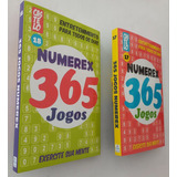 Kit 2 Livros 365 Jogos Numerix