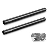 Kit 2 Longarinas Smallrig C/ 15mm De Haste - 20cm Pro Câmera
