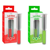 Kit 2 Lubrificantes Com Aplicador Morango E Menta Vibes