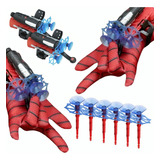Kit 2 Luva Homem Aranha Lança Teia Spider Brinquedo Infantil